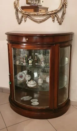 Mobile di Antiquariato in stile neoclassico Vetrinetta bassa in Offerta Outlet^Artigianale Sale