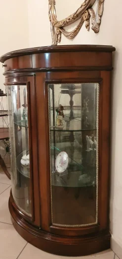 Mobile di Antiquariato in stile neoclassico Vetrinetta bassa in Offerta Outlet^Artigianale Sale