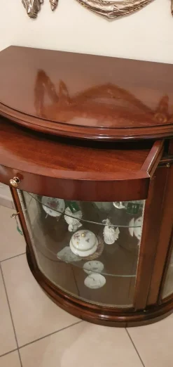 Mobile di Antiquariato in stile neoclassico Vetrinetta bassa in Offerta Outlet^Artigianale Sale