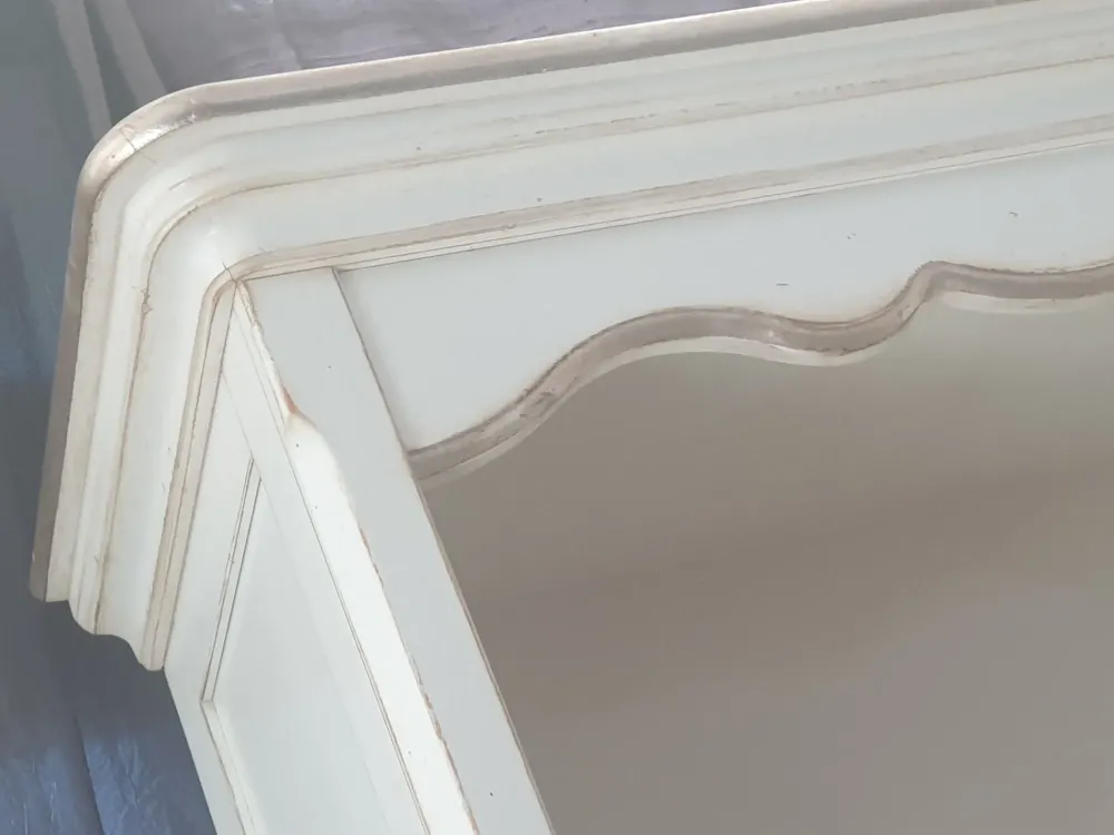 New Mobile di antiquariato Libreria lacc, argento binco IN OFFERTA OUTLET Antiquariato