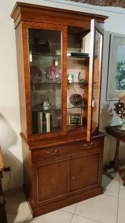 Provasi Mobile di antiquariato modello Vetrina in radica di mirto in offerta- Antiquariato