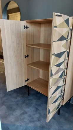 Sigerico Mobile ingresso Con maniglia modello design Losanga madia  di in offerta- Mobili Ingresso