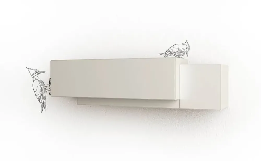 Minotti Italia Mobile ingresso design Sospeso Shore di scontato- Mobili Ingresso