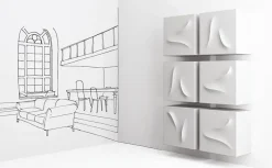 Minotti Italia Mobile ingresso design Sospeso Riflesso d'onda di scontato- Mobili Ingresso