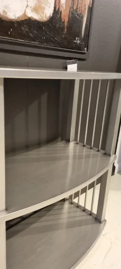Sale Mobile ingresso Etagere grigio in stile classico a prezzo ribassato Mobili Ingresso