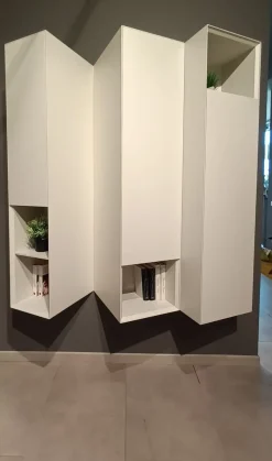 Mobile ingresso Senza maniglia modello moderno Colonne lampo di in offerta^Sangiacomo Outlet