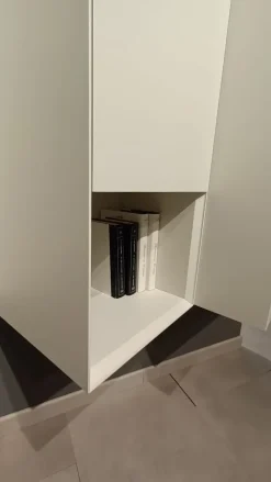 Mobile ingresso Senza maniglia modello moderno Colonne lampo di in offerta^Sangiacomo Outlet