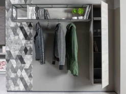 Diotti.com Mobile ingresso Sospeso modello Freehand 10 outlet di- Mobili Ingresso