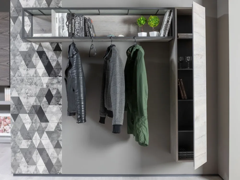 Diotti.com Mobile ingresso Sospeso modello Freehand 10 outlet di- Mobili Ingresso