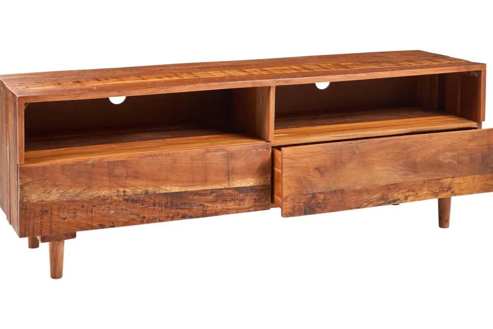 Mobile modello Mobil eportatv basso amazzonia in legno indiano porta tv di in Offerta Outlet^Outlet Etnico