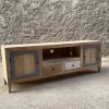 Outlet Etnico Mobile modello Mobile portatv linz stile scandinavian  2 ante 2 cassetti   porta tv di in Offerta Outlet- Porta Tv