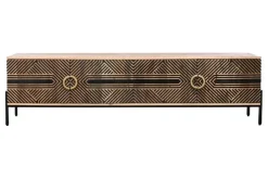 Outlet Etnico Mobile modello Porta tv stan 180 porta tv di in Offerta Outlet- Porta Tv