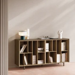 Las Mobili Mobile modello Sigma  h93 a giorno in legno ad un prezzo davvero conveniente- Arredo Ufficio