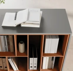 Las Mobili Mobile modello Sigma  h93 a giorno in legno ad un prezzo davvero conveniente- Arredo Ufficio