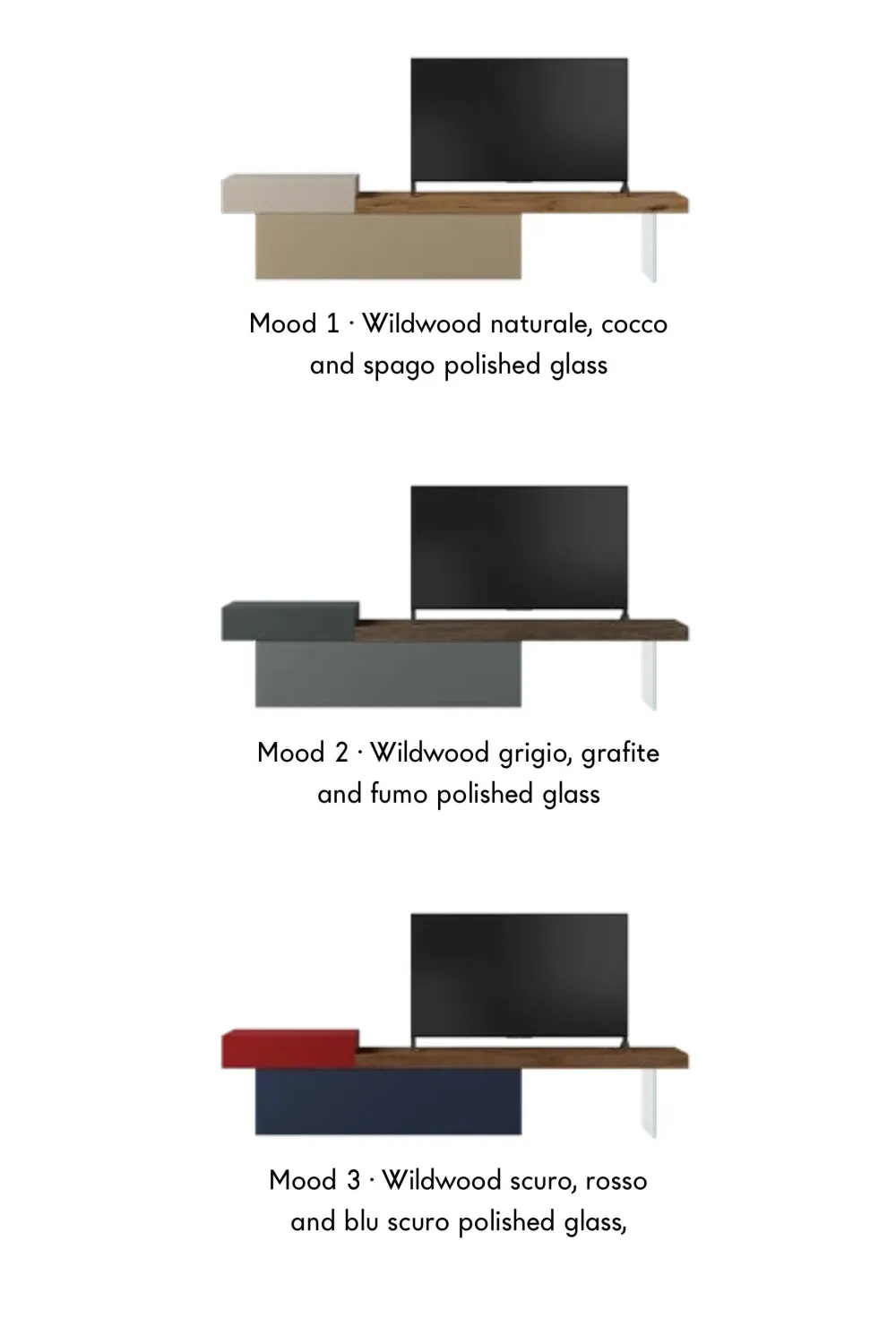 Mobile modello Tv unit 0514 porta tv di in Offerta Outlet^Lago New