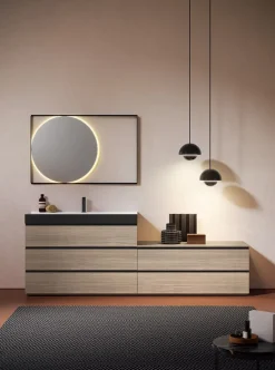 Ardeco Mobile per il bagno yang 6 con forte sconto- Mobili Bagno Sospeso