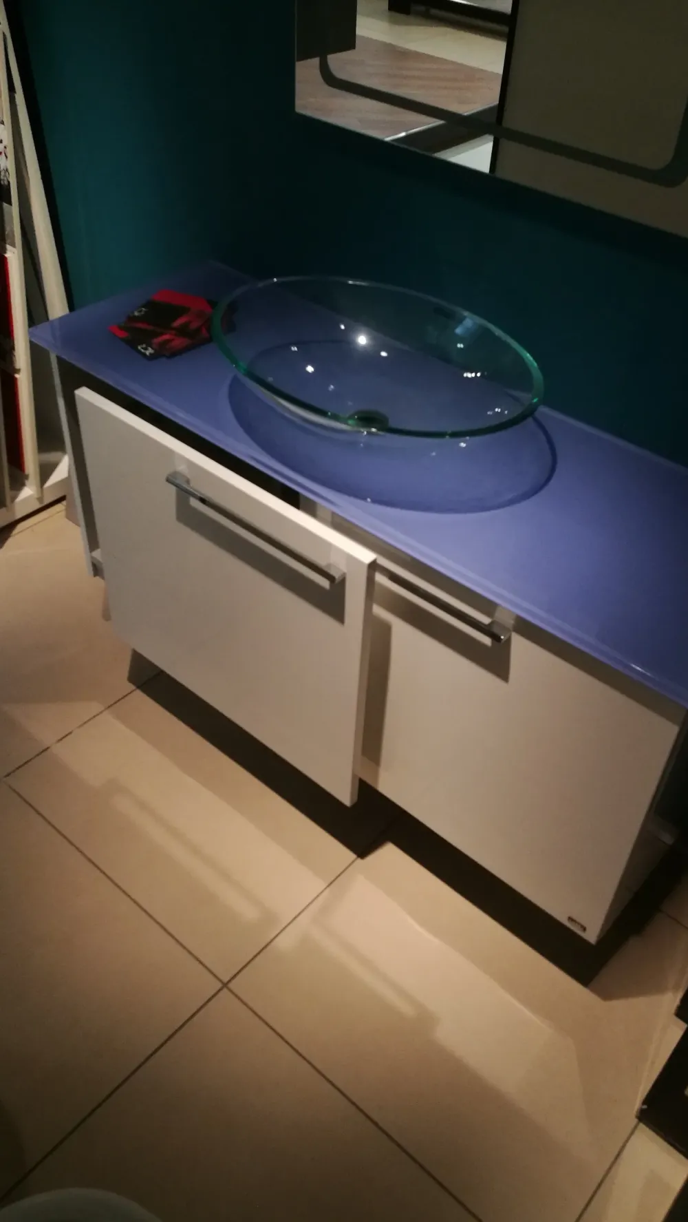 Artigianale Mobile per il bagno Free a prezzi outlet- Mobili Bagno Sospeso