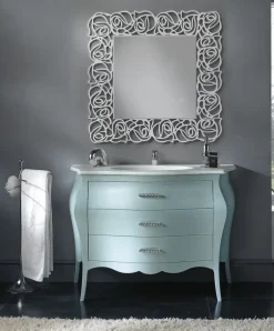 Mobile per il bagno Mobile bagno bombato in offerta^Collezione esclusiva Outlet