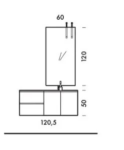Mobile per il bagno Bg50 a a prezzi convenienti^Compab Sale