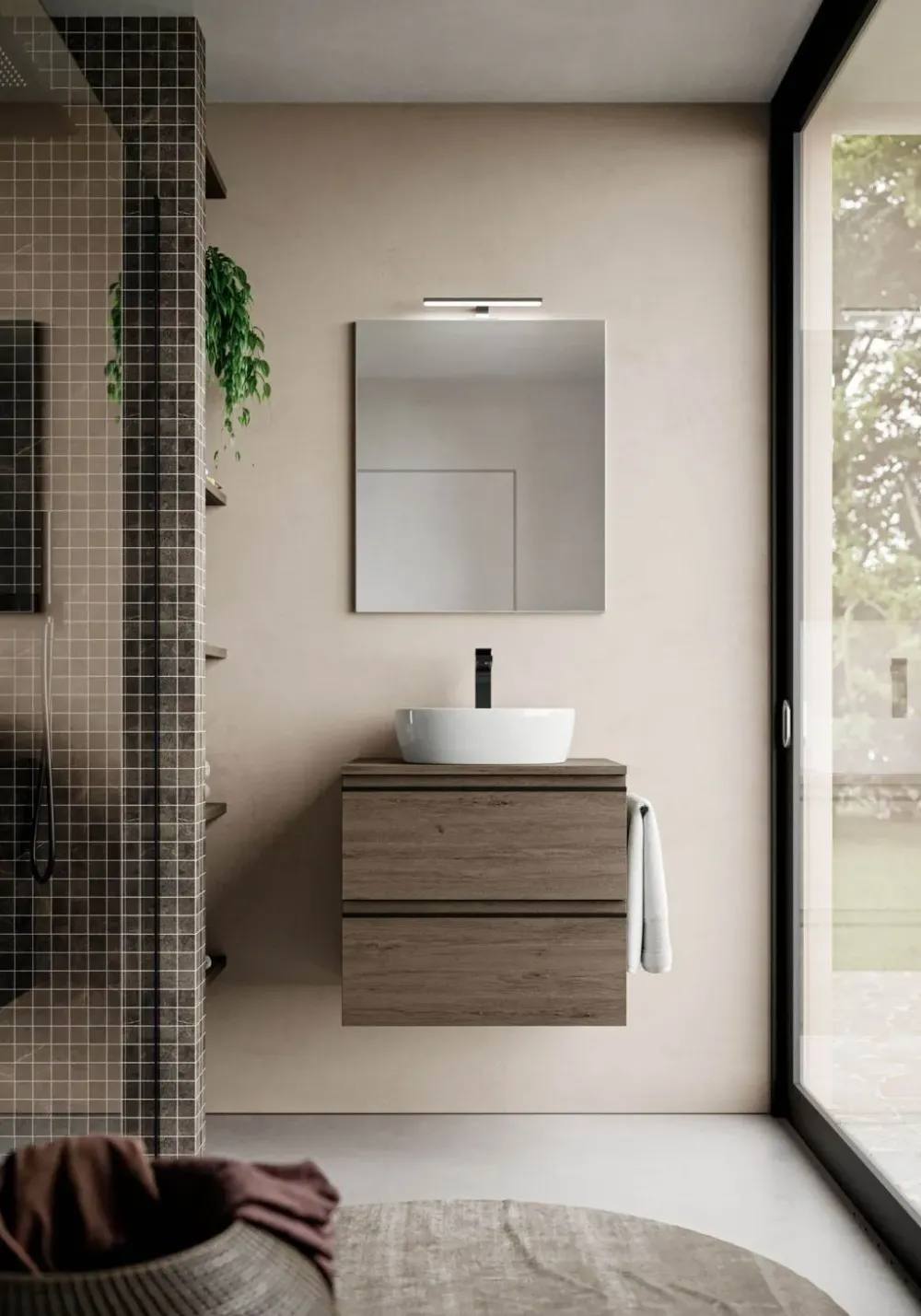 Ideagroup Mobile per il bagno System 03 in offerta- Mobili Bagno Sospeso