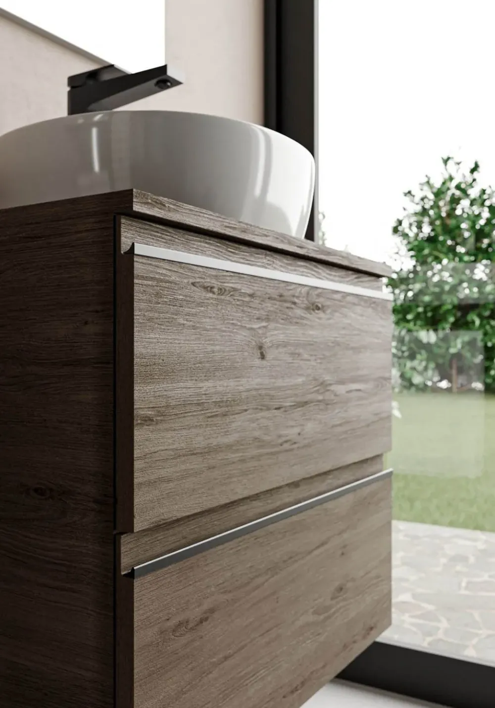 Ideagroup Mobile per il bagno System 03 in offerta- Mobili Bagno Sospeso