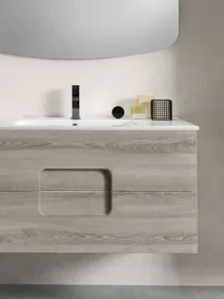 Md work Mobile per il bagno Bagno 3 colori disponibili con 3 misure  in offerta- Mobili Bagno Sospeso