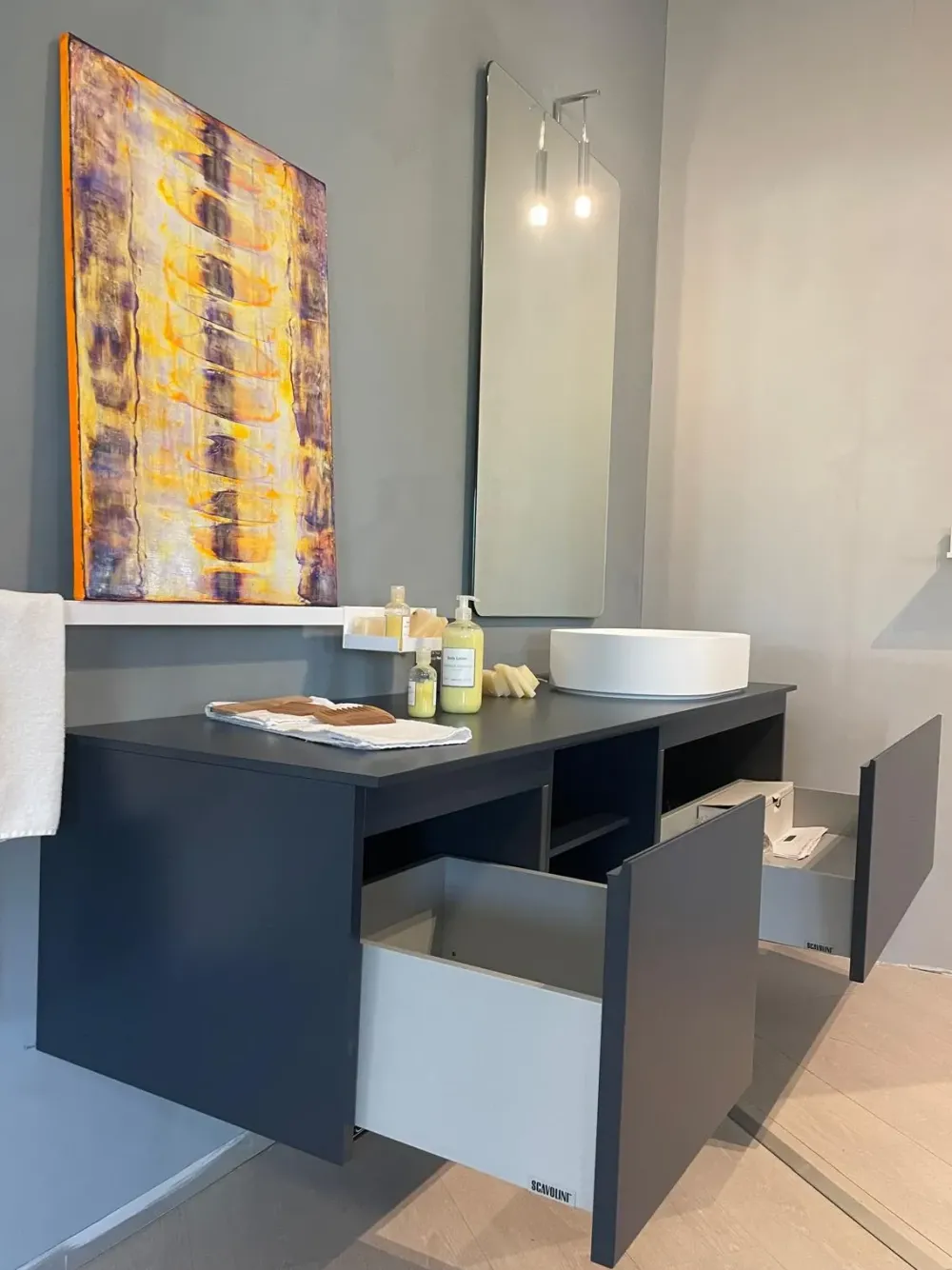 Scavolini Bathrooms Mobile per il bagno Miko a prezzi outlet- Mobili Bagno Sospeso