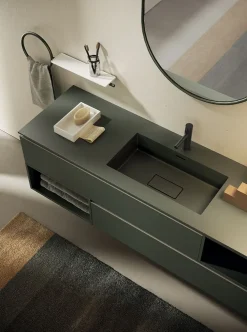 Best Mobile per la sala da bagno yang 5 a prezzo Outlet Mobili Bagno Sospeso