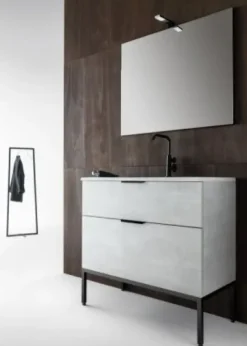 Compab Mobile per la sala da bagno B201 a prezzo scontato- Mobili Bagno A Terra