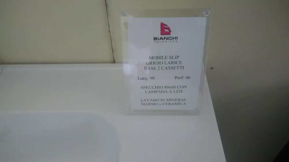 Mobile per la sala da bagno Slip in Offerta Outlet^Giannei New