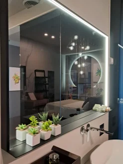 Online Mobile per la sala da bagno M3 system in Offerta Outlet Mobili Bagno Sospeso