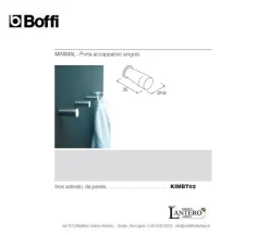 Clearance Mobile per la sala da bagno appendiabiti minimal kimbt02 a prezzo Outlet Mobili Bagno A Terra