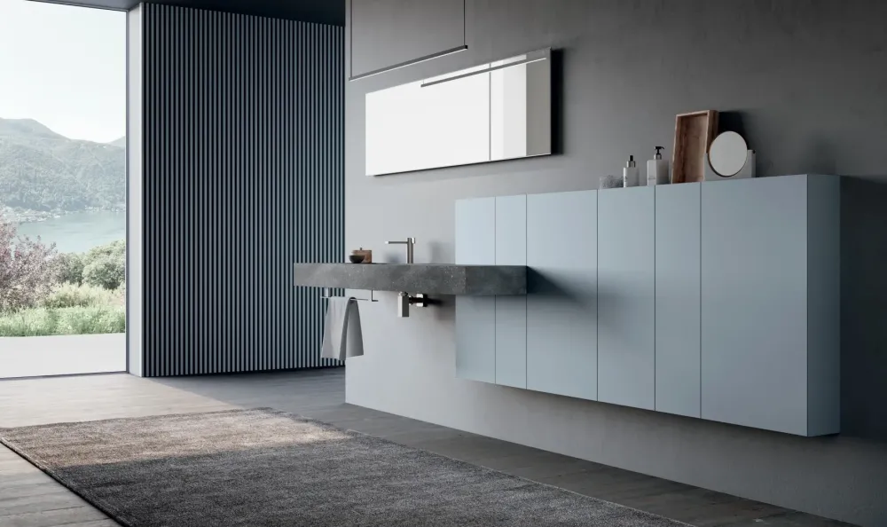 Clearance Mobile per la sala da bagno M3 system 303 in Offerta Outlet Mobili Bagno Sospeso