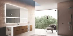 Punto Tre Mobile per la sala da bagno Composizione u&d 02 in Offerta Outlet- Mobili Bagno Sospeso