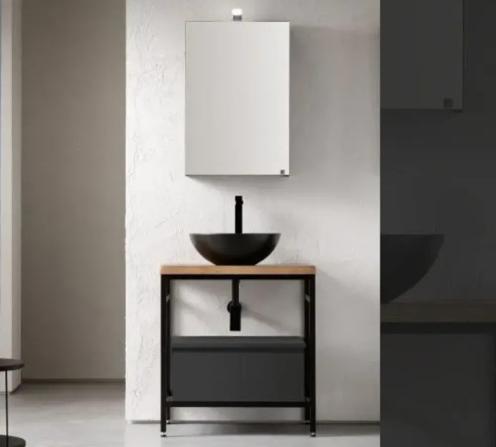 Compab Mobile per la sala da bagno Bgo a prezzo Outlet- Mobili Bagno A Terra