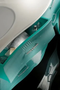 Collezione esclusiva Mobile per la sala da bagno Mobile bagno 6 cassetti a prezzo Outlet- Mobili Bagno A Terra