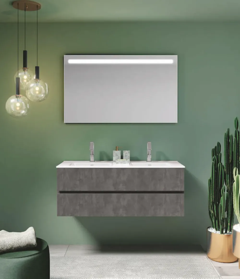 Clearance Mobile per la sala da bagno Composizione u&d 06 in Offerta Outlet Mobili Bagno Sospeso