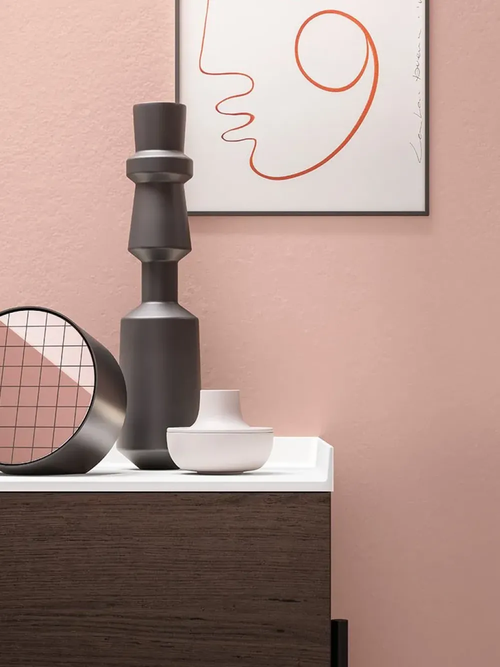 Ardeco Mobile per la sala da bagno id 05 a prezzo Outlet- Mobili Bagno Sospeso