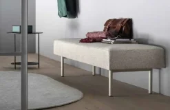 Artigianale Mobile per un ingresso design modello Panca imbottita di in Offerta Outlet- Mobili Ingresso