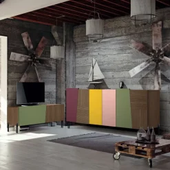 Mobilificio Bellutti Mobile porta tv Art 3152  di con uno SCONTO IMPERDIBILE- Porta Tv