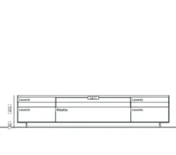 Mobile porta tv Cabaret di con uno SCONTO IMPERDIBILE^Sangiacomo Online