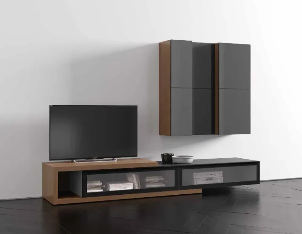 Sale Mobile soggiorno di Spazio s411 scontato Pareti Attrezzate