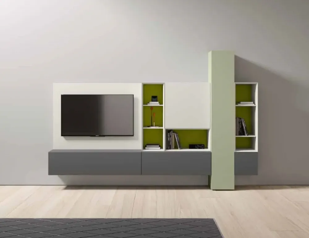 Mobile soggiorno di Spazio s412 scontato^Pianca Clearance