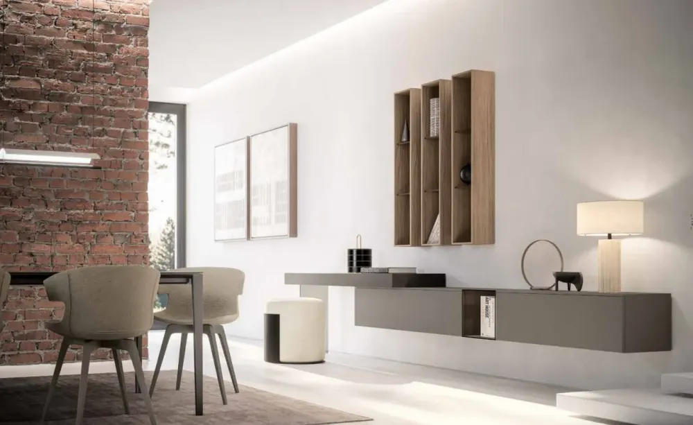 Discount Mobile soggiorno modello Hng041 di scontato -30% Pareti Attrezzate