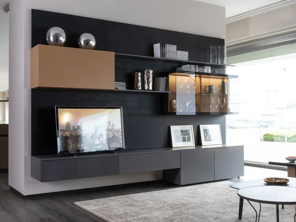 Mobile soggiorno modello Plan 28 outlet di a PREZZI OUTLET^Diotti.com Outlet