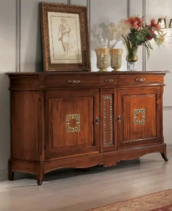 Clearance Mobile soggiorno modello Serena credenza di in Offerta Outlet Madie