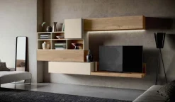 Outlet Mobile soggiorno modello Qsm 630 di a PREZZI OUTLET Pareti Attrezzate