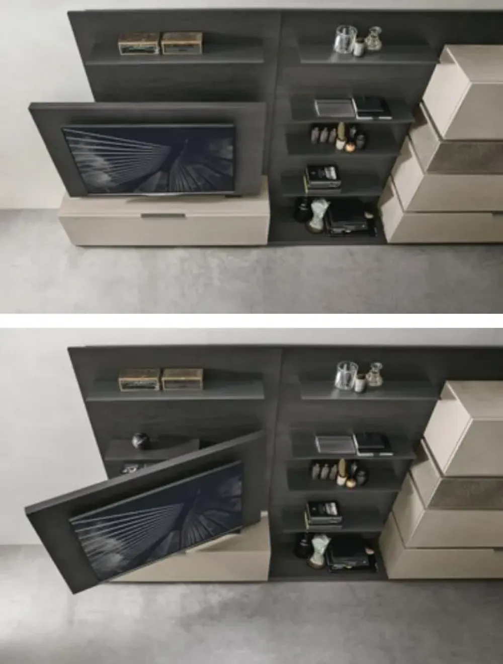 Tomasella Mobile soggiorno modello At105 di a PREZZI OUTLET- Pareti Attrezzate