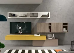 Online Mobile soggiorno modello Start 01 di a PREZZI OUTLET Pareti Attrezzate