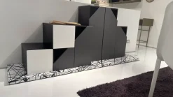 De Rosso Mobile soggiorno modello Dr-one di scontato -30%- Pareti Attrezzate